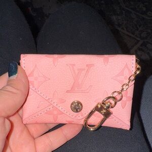 Louis Vuitton Pink Monogram Key Pouch